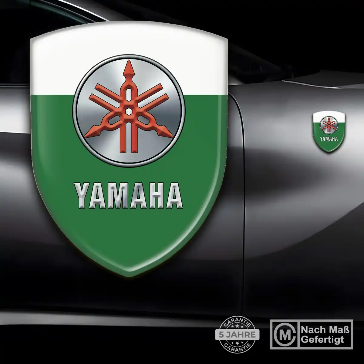 Yamaha Emblem Aufkleber Wappen Luxus-Edition