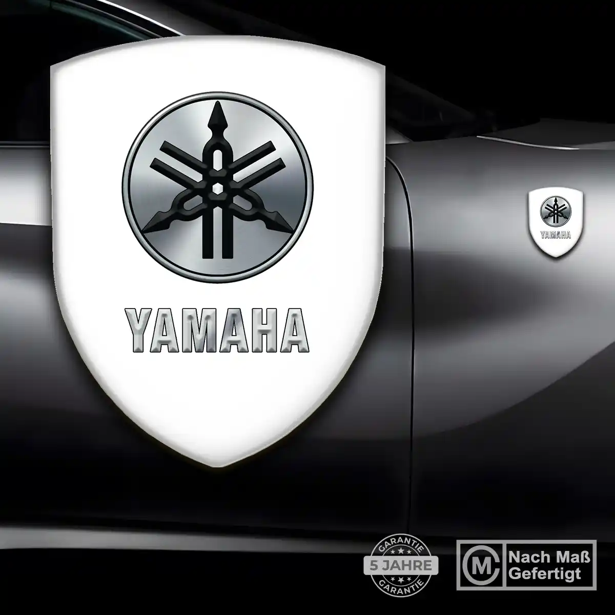 Yamaha Emblem Aufkleber Wappen Verlässliche Qualität