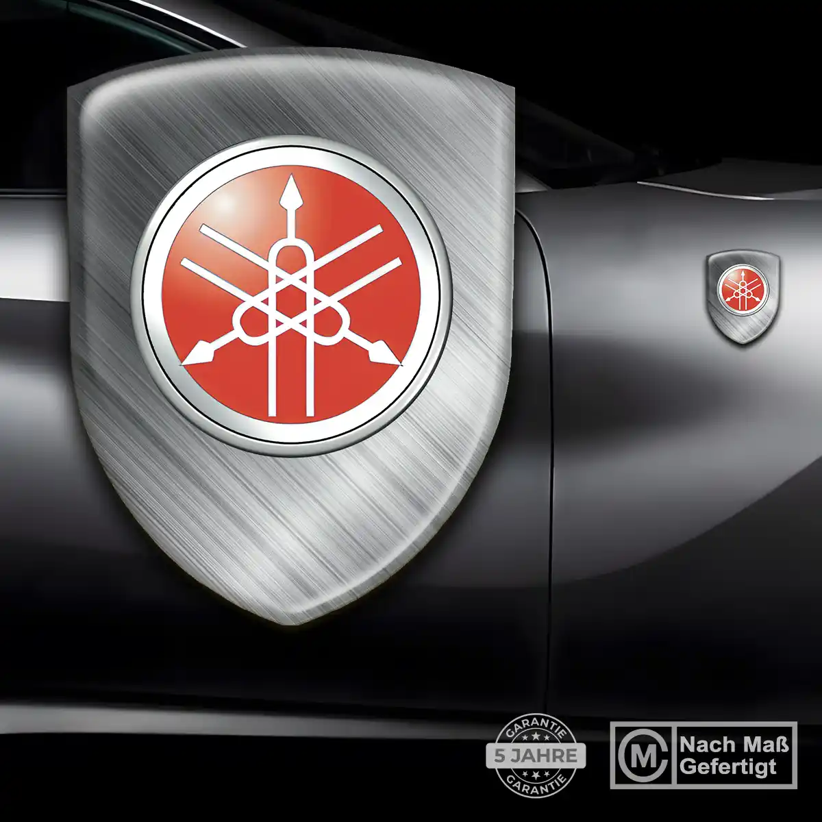 Yamaha Emblem Ausdrucksstarkes Design