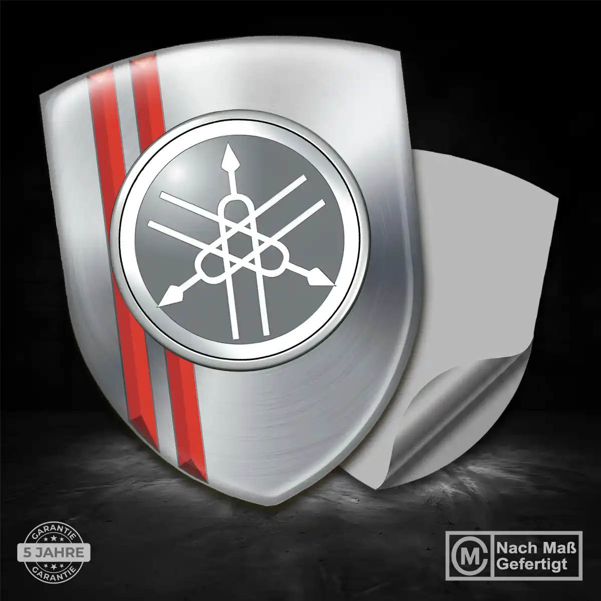 Yamaha Emblem Auto Überzeugende Qualität