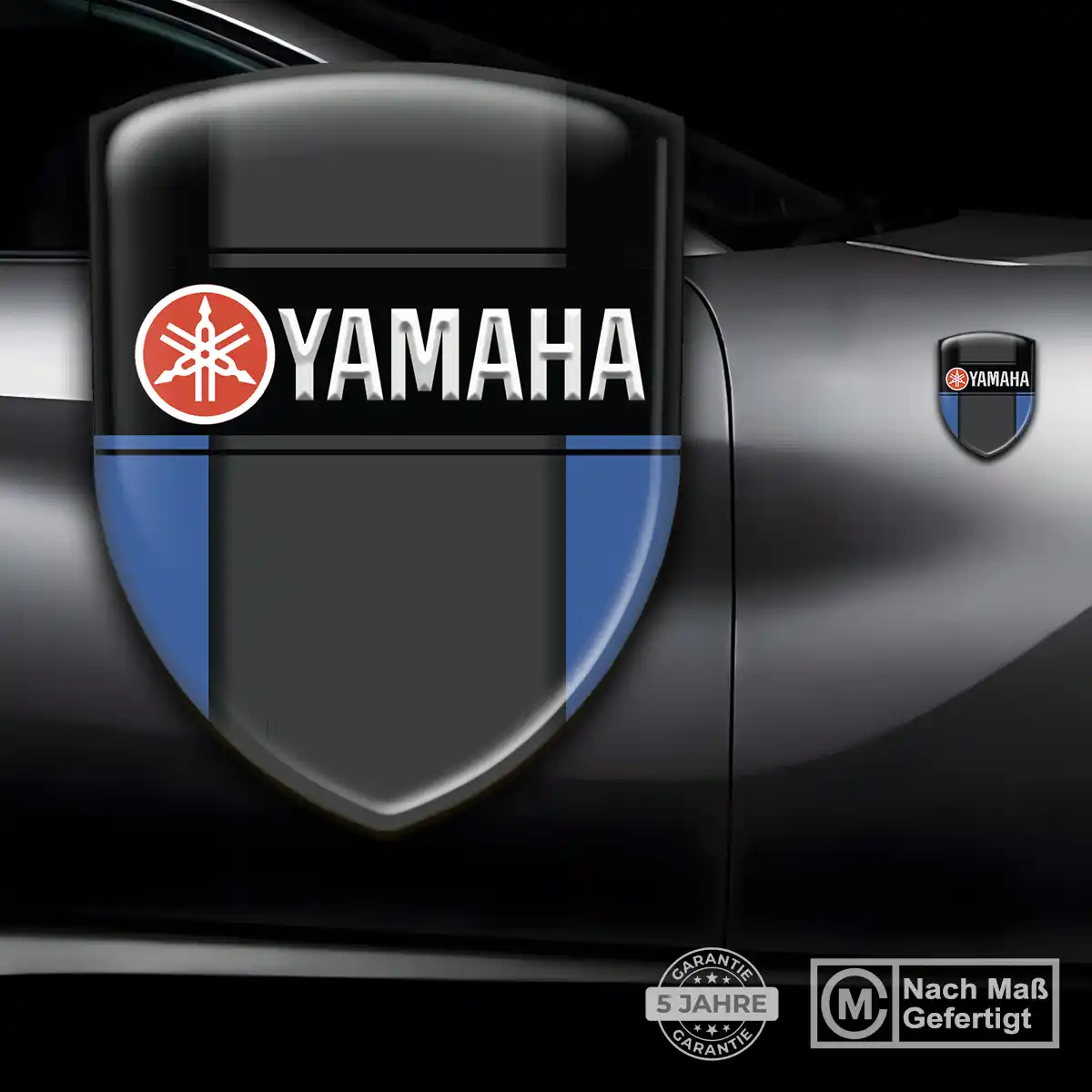 Yamaha Emblem Auto Edles Design