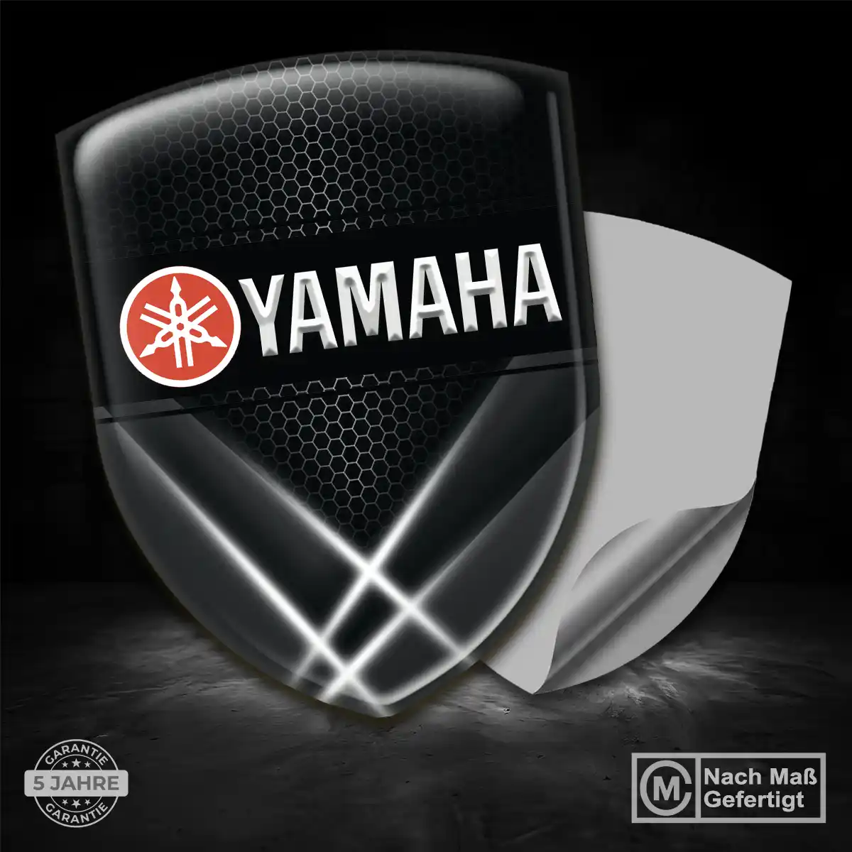 Yamaha Emblem Auto Elegantes Design