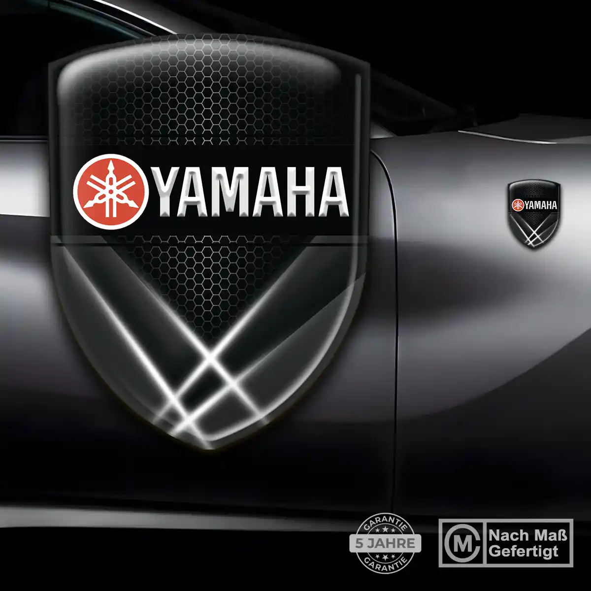 Yamaha Emblem Auto Elegantes Design