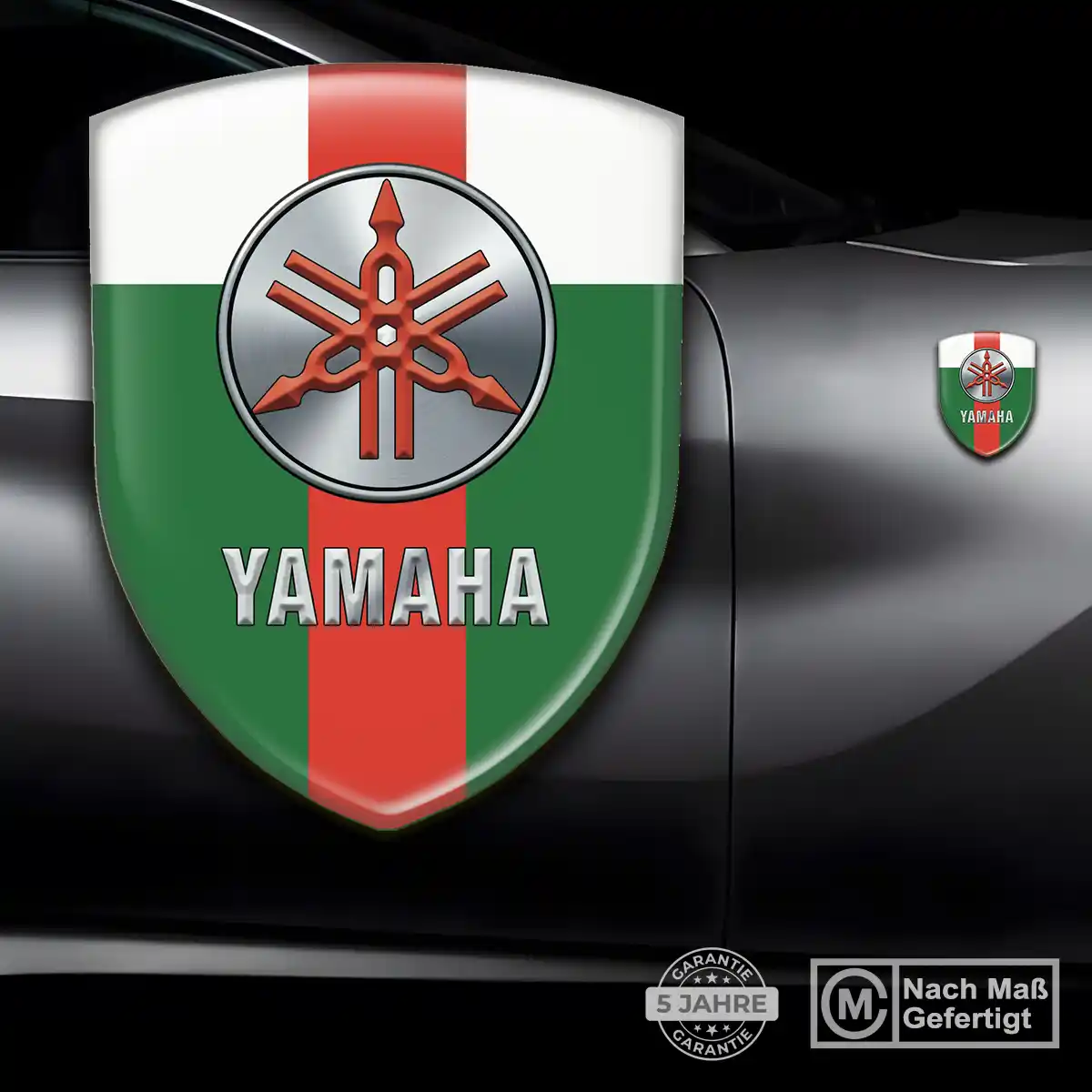 Yamaha Emblem Auto Hochwertiges Harz