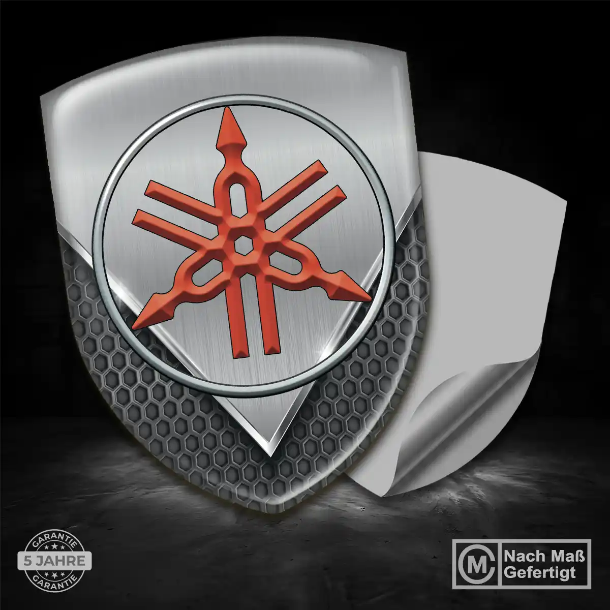 Yamaha Emblem Auto Interieurdesign