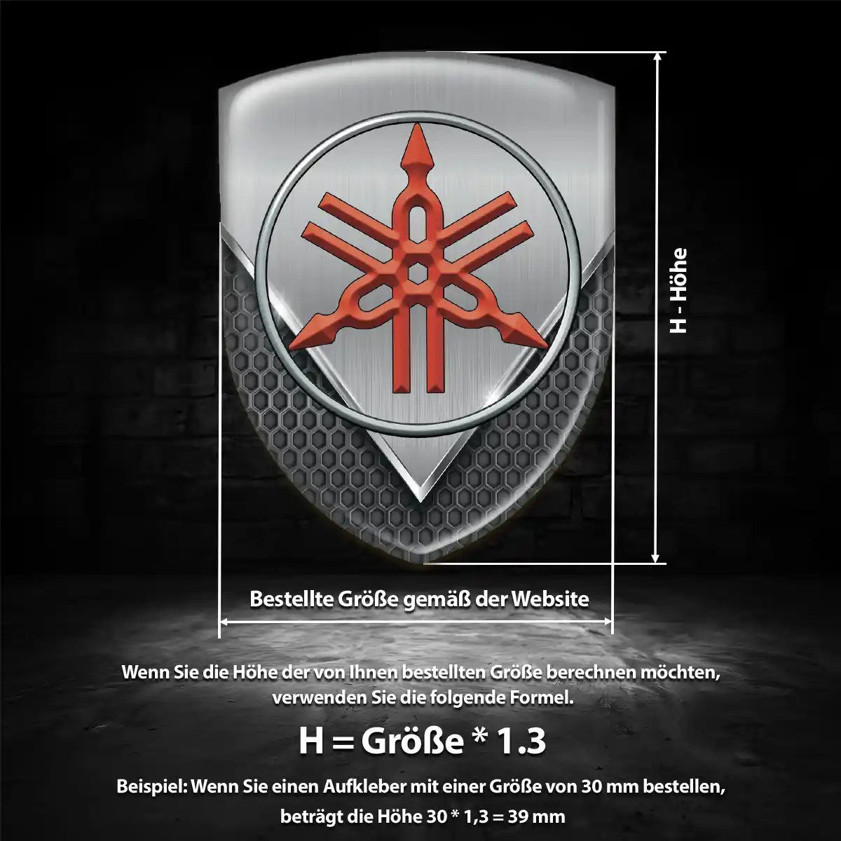 Yamaha Emblem Auto Interieurdesign