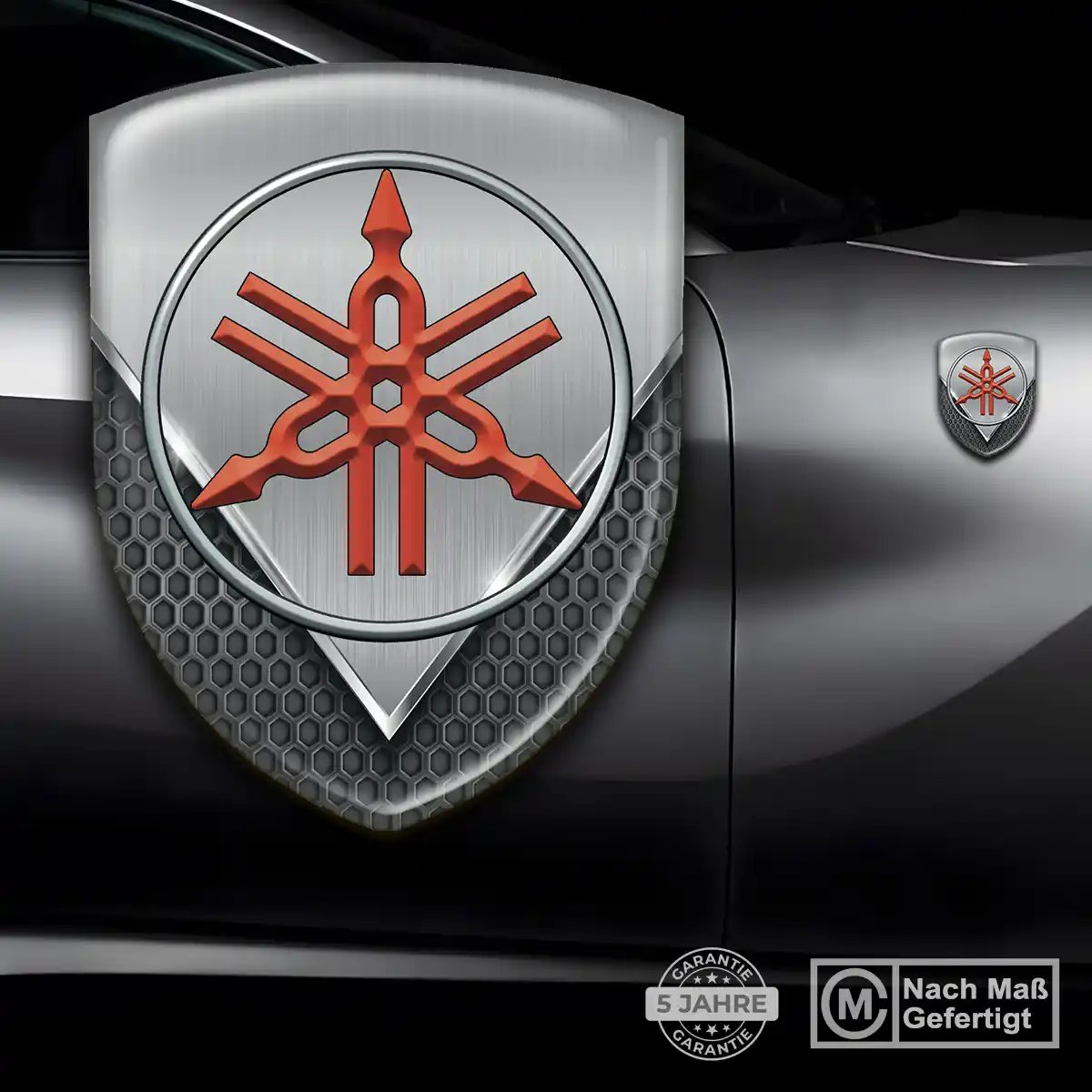 Yamaha Emblem Auto Interieurdesign