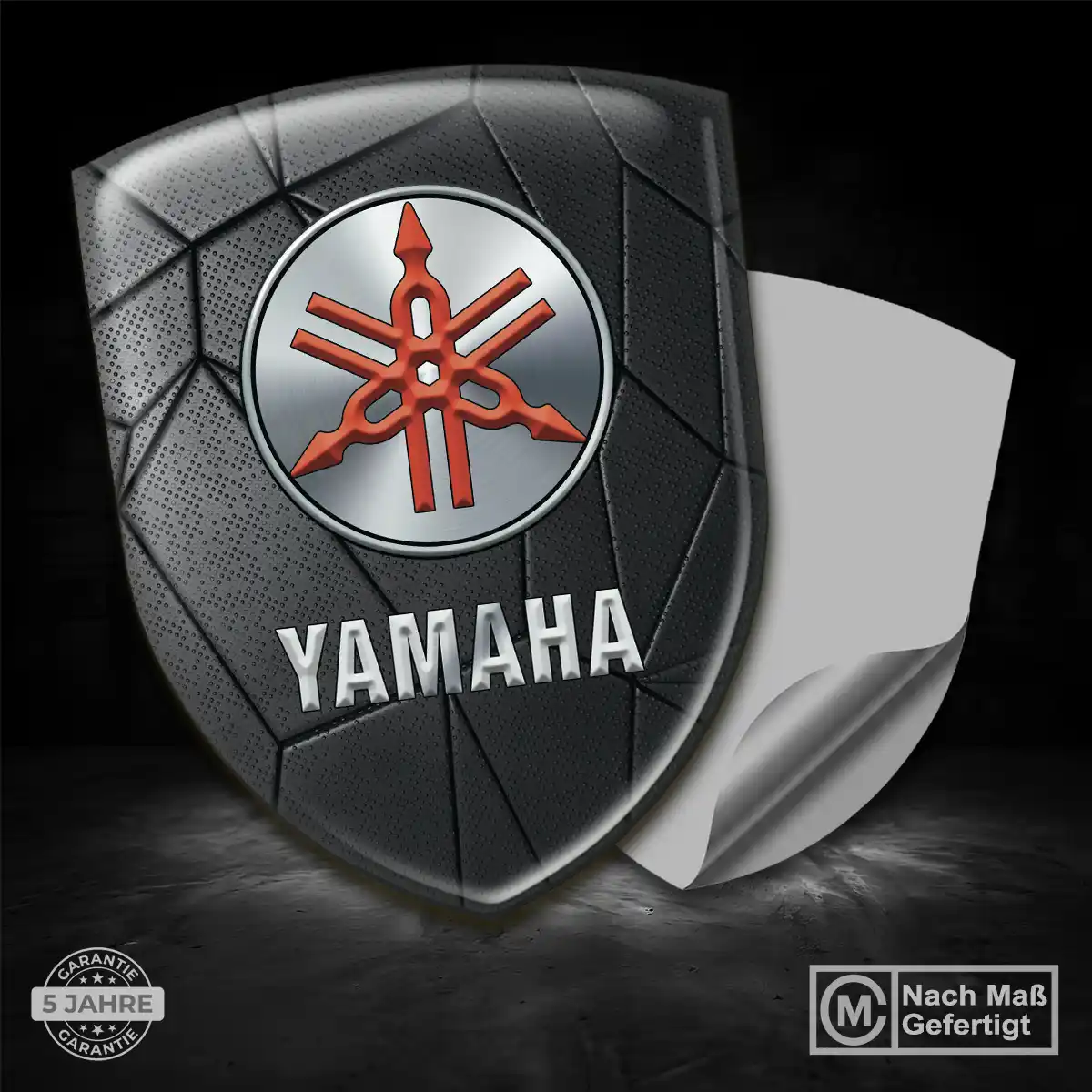 Yamaha Emblem Auto Premiumqualität