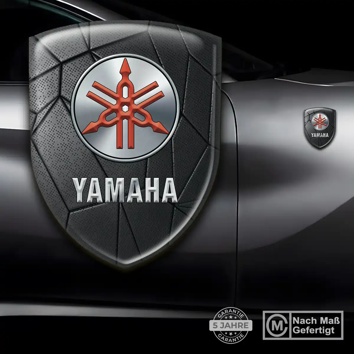 Yamaha Emblem Auto Premiumqualität