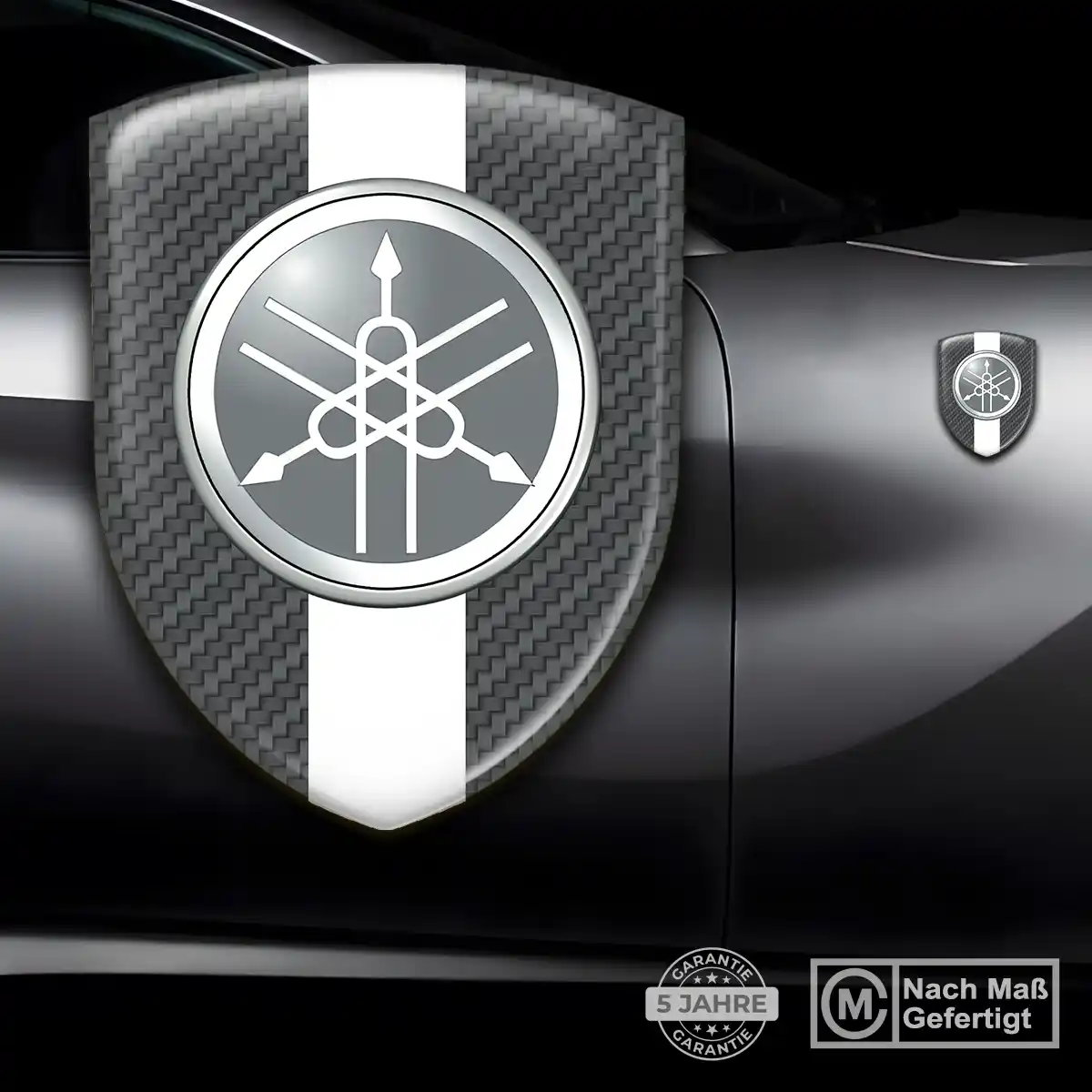 Yamaha Emblem Auto Sonderedition