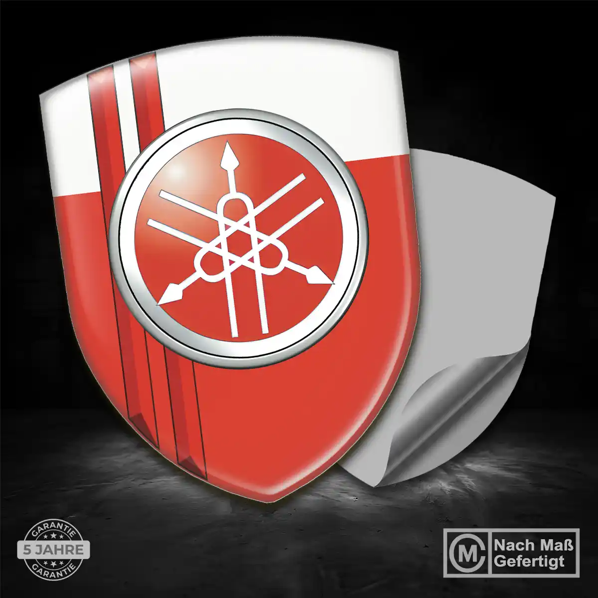 Yamaha Emblem Auto Stilvolles Design