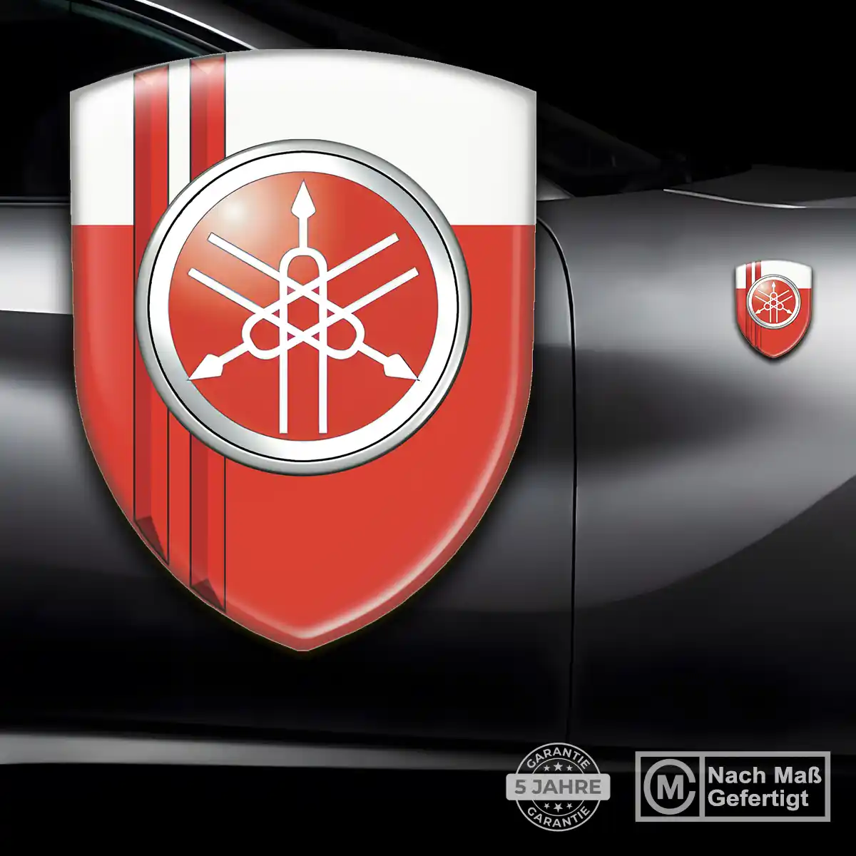 Yamaha Emblem Auto Stilvolles Design
