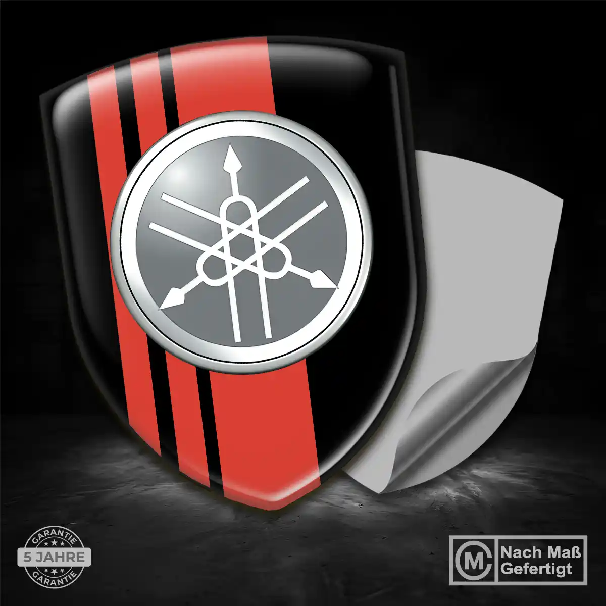 Yamaha Emblem Elegantes Design