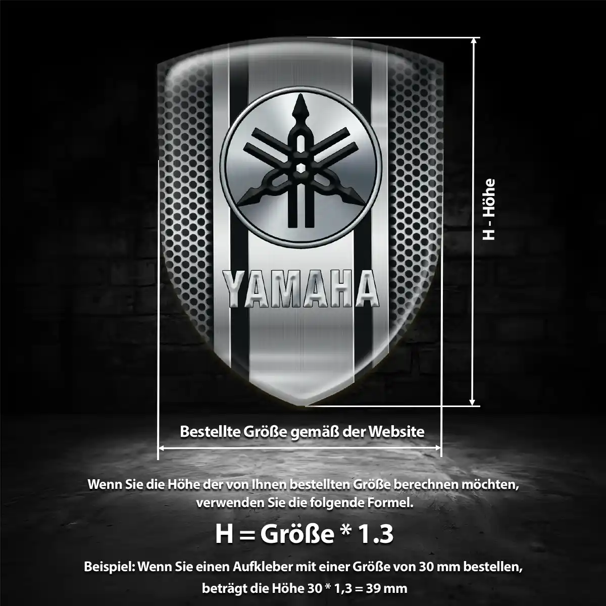 Yamaha Emblem Exterieurdesign