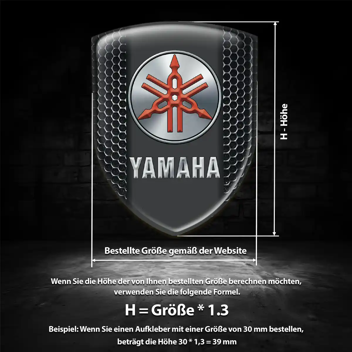 Yamaha Emblem Sonderedition