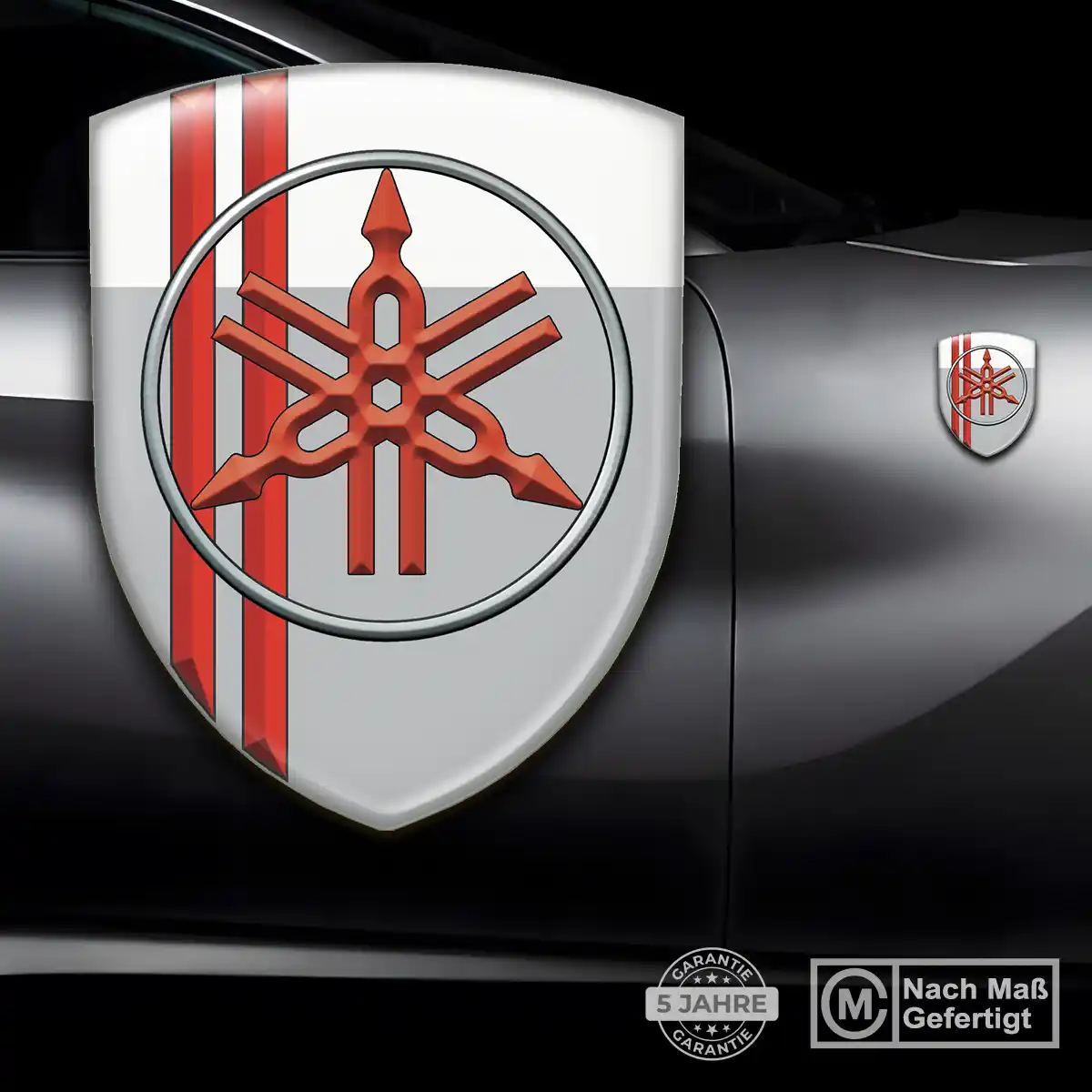 Yamaha Emblem Stilvolles Design