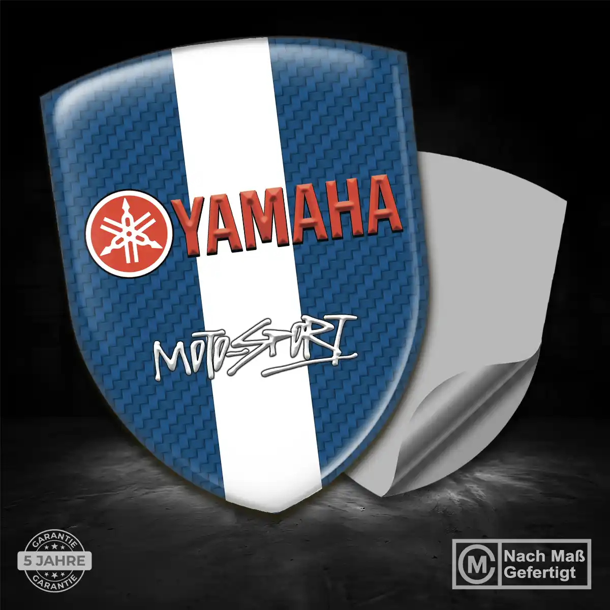 Yamaha Emblem Tuningfahrzeug