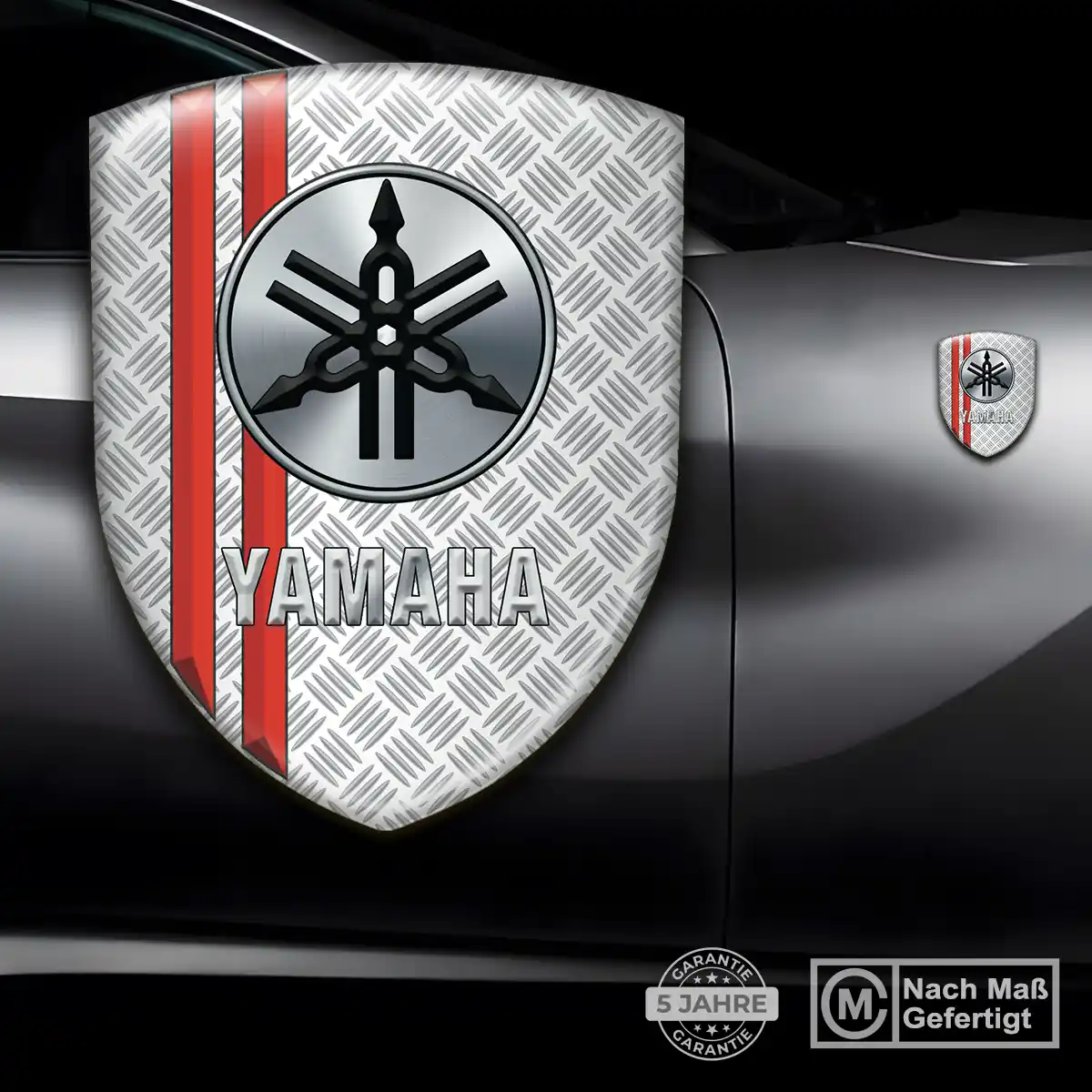 Yamaha Emblem Wappen Anspruchsvolles Design