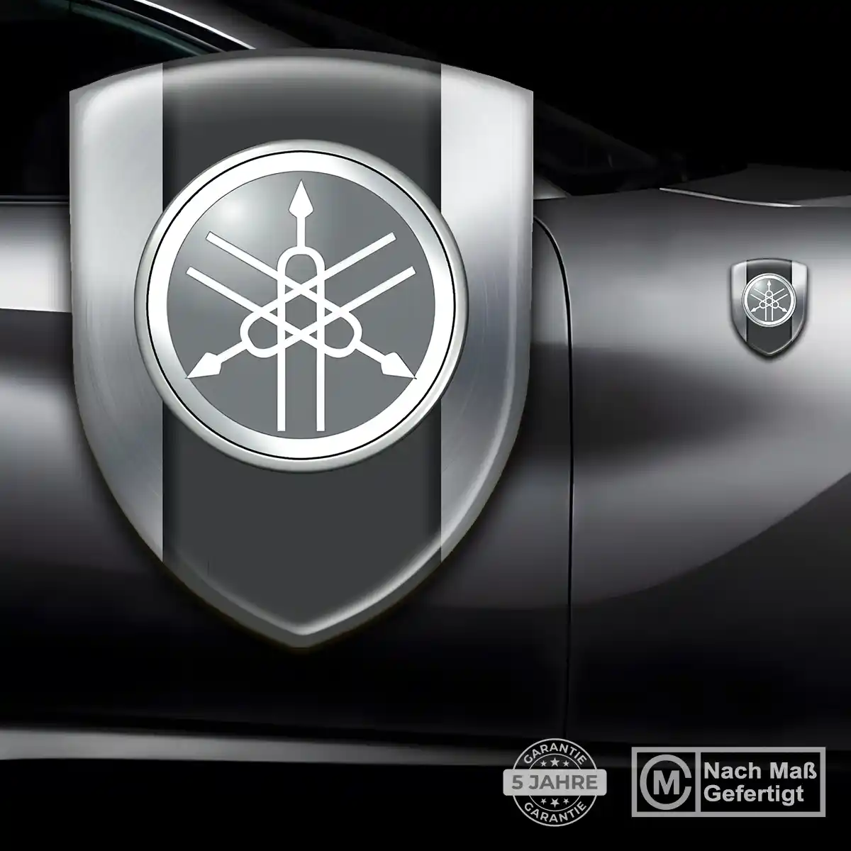 Yamaha Emblem Wappen Aufkleber Auto Überzeugende Qualität