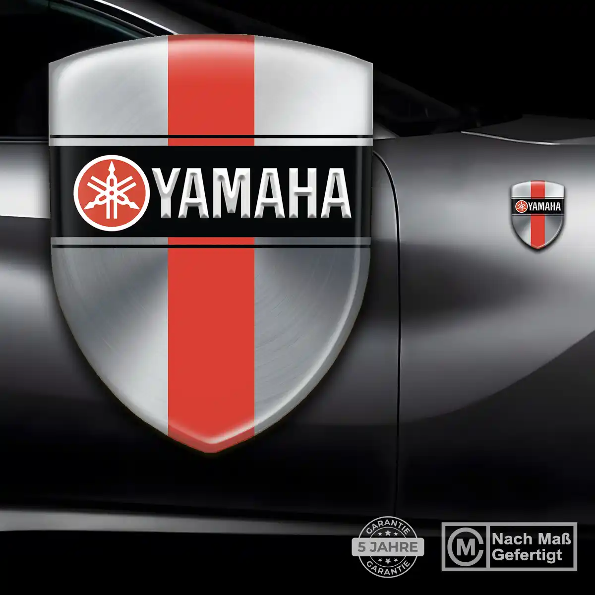 Yamaha Emblem Wappen Aufkleber Auto Edles Design