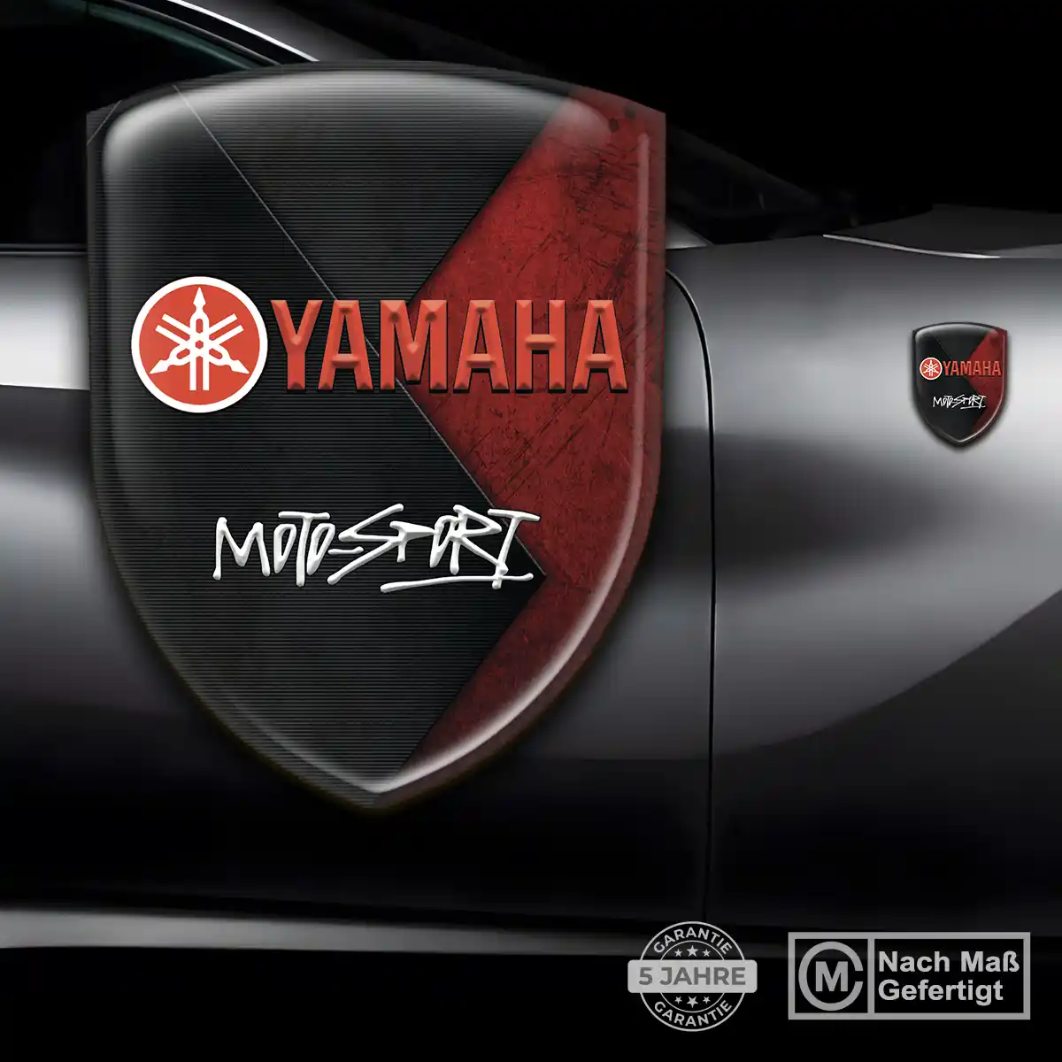 Yamaha Emblem Wappen Aufkleber Auto Höchste Qualität