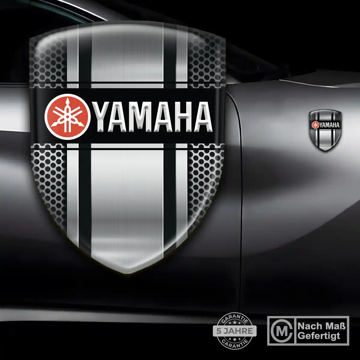 Yamaha Emblem Wappen Aufkleber Auto Interieurdesign
