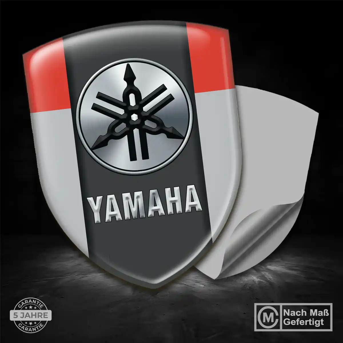 Yamaha Emblem Wappen Aufkleber Auto Markenedition