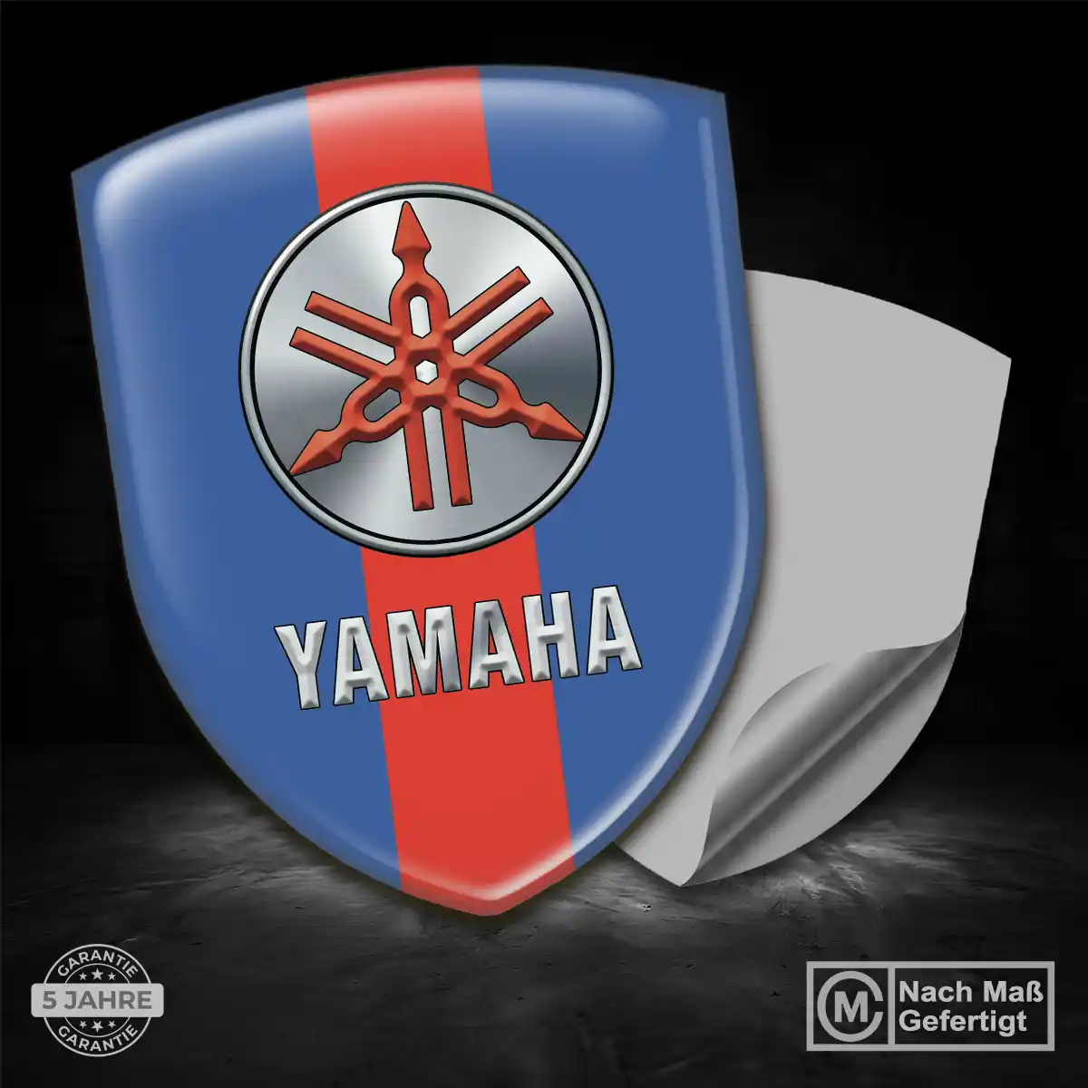 Yamaha Emblem Wappen Aufkleber Auto Premiumqualität