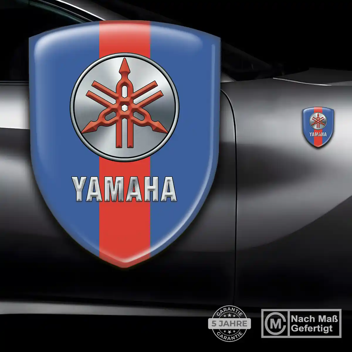 Yamaha Emblem Wappen Aufkleber Auto Premiumqualität
