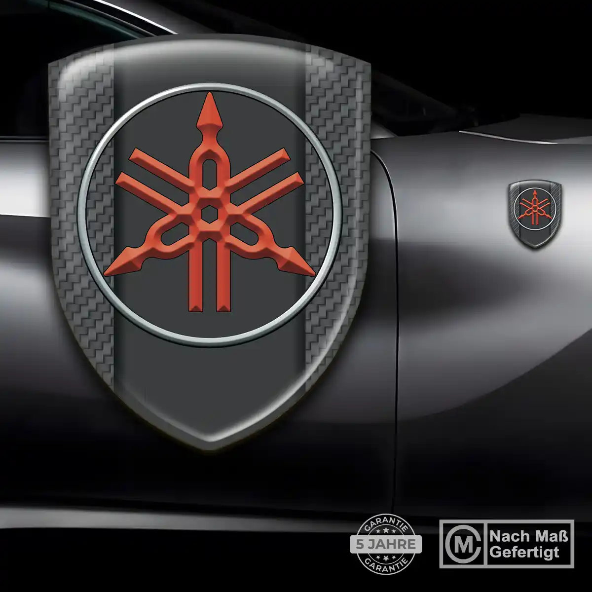 Yamaha Emblem Wappen Aufkleber Auto Sonderedition