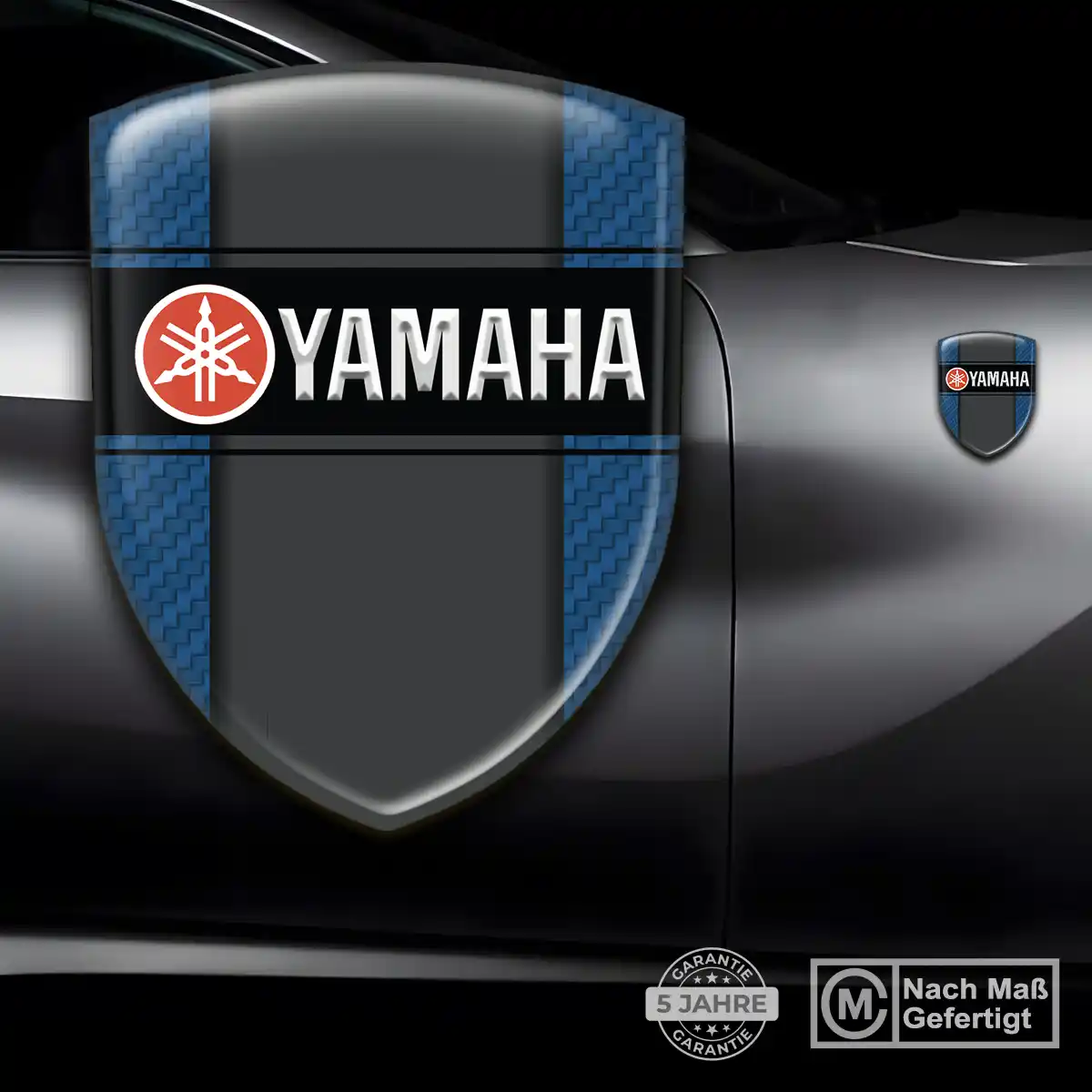 Yamaha Emblem Wappen Aufkleber Auto Spitzenqualität