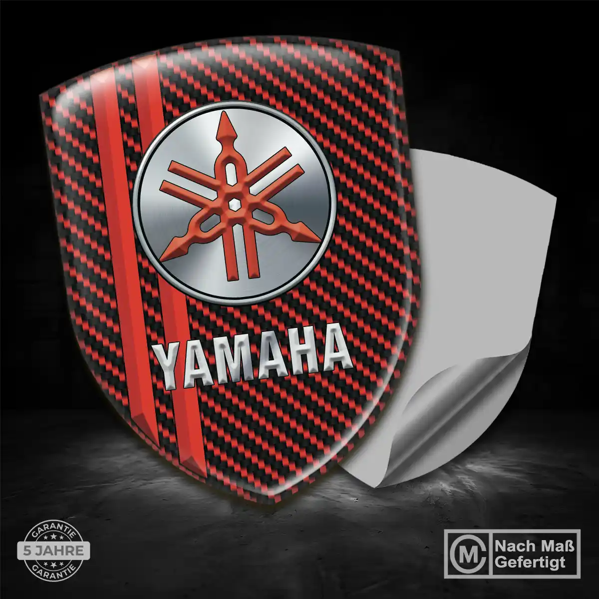 Yamaha Emblem Wappen Aufkleber Auto Stilvolles Design