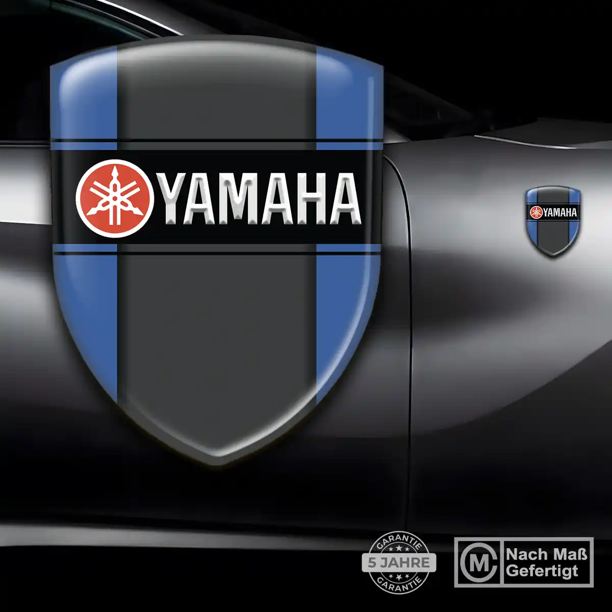 Yamaha Emblem Wappen Aufkleber Auto Verlässliche Qualität