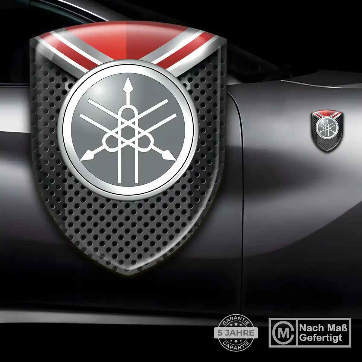 Yamaha Emblem Wappen Aufkleber Erstklassige Qualität