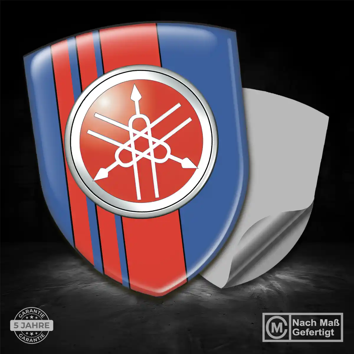 Yamaha Emblem Wappen Aufkleber Exklusiv-Edition