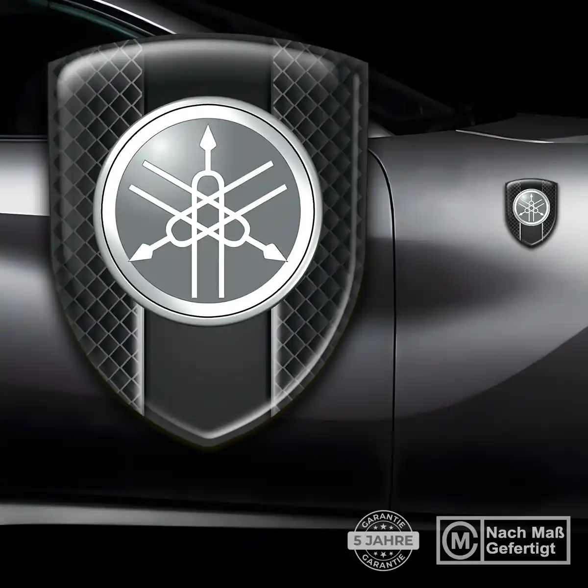 Yamaha Emblem Wappen Aufkleber Spitzenqualität