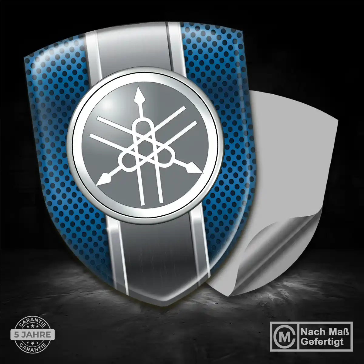 Yamaha Emblem Wappen Auto Überzeugende Qualität