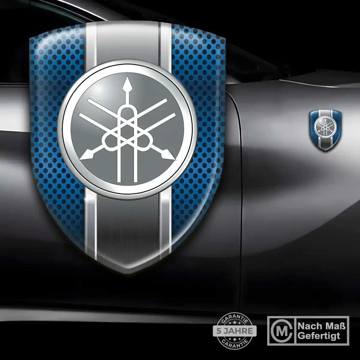 Yamaha Emblem Wappen Auto Überzeugende Qualität