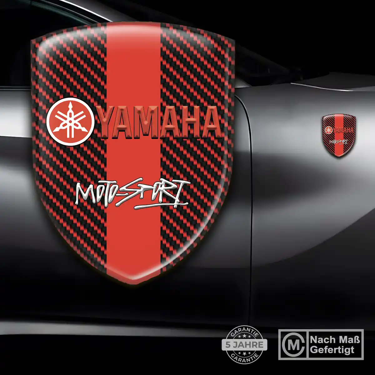 Yamaha Emblem Wappen Auto Erstklassige Qualität