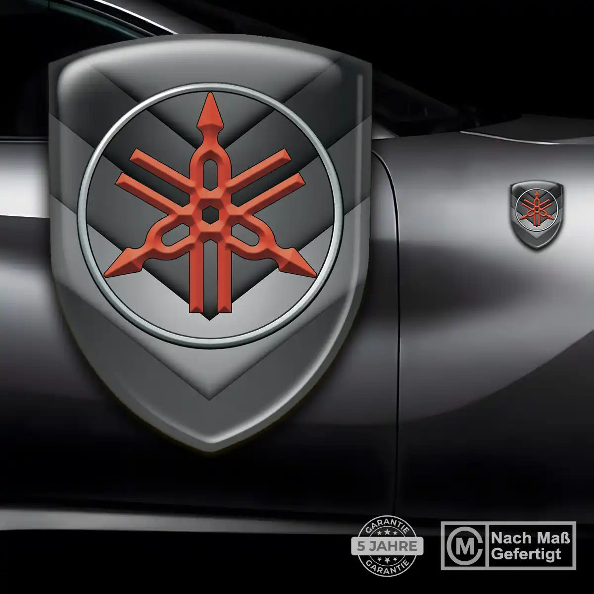Yamaha Emblem Wappen Auto Limitierte Auflage