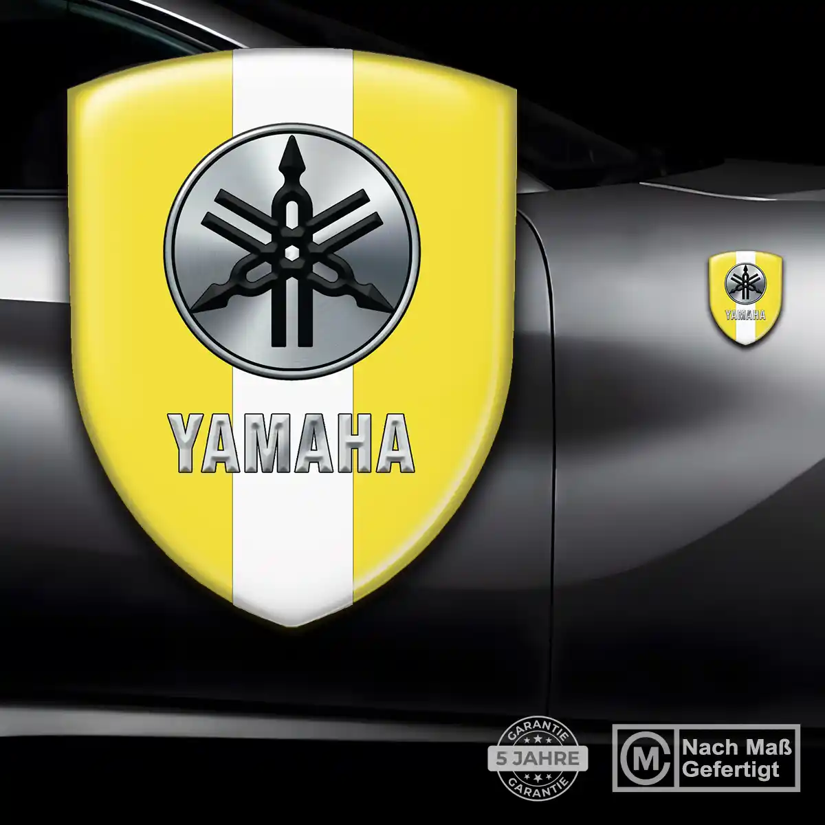 Yamaha Emblem Wappen Auto Luxus-Edition