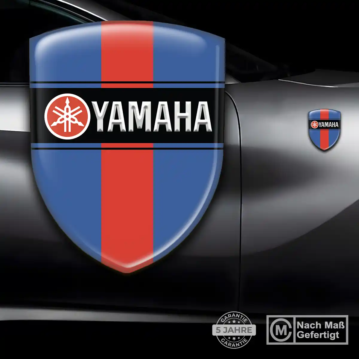 Yamaha Emblem Wappen Auto Modernes Design