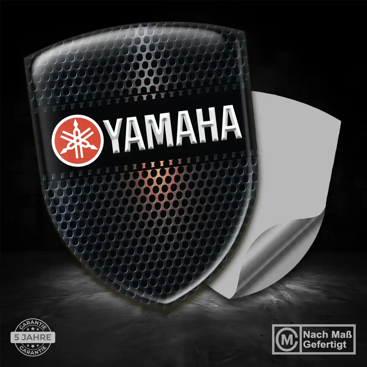 Yamaha Emblem Wappen Auto Stilvolles Design