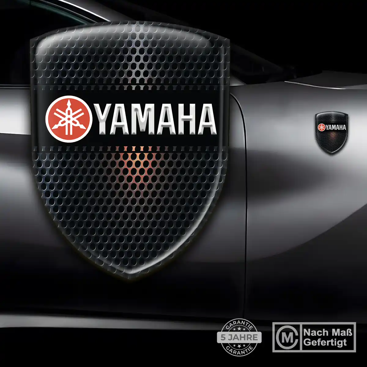 Yamaha Emblem Wappen Auto Stilvolles Design