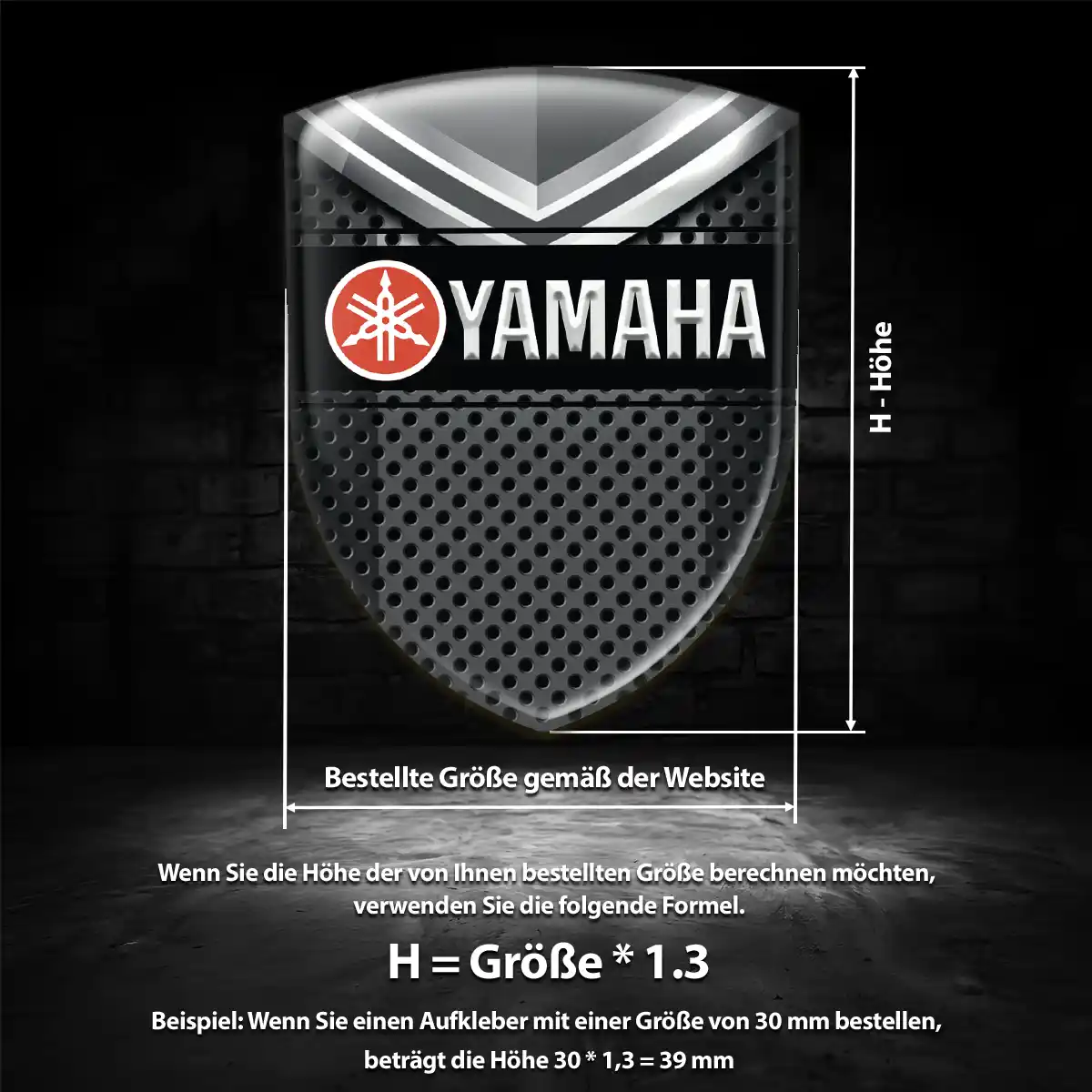 Yamaha Emblem Wappen Auto Verlässliche Qualität