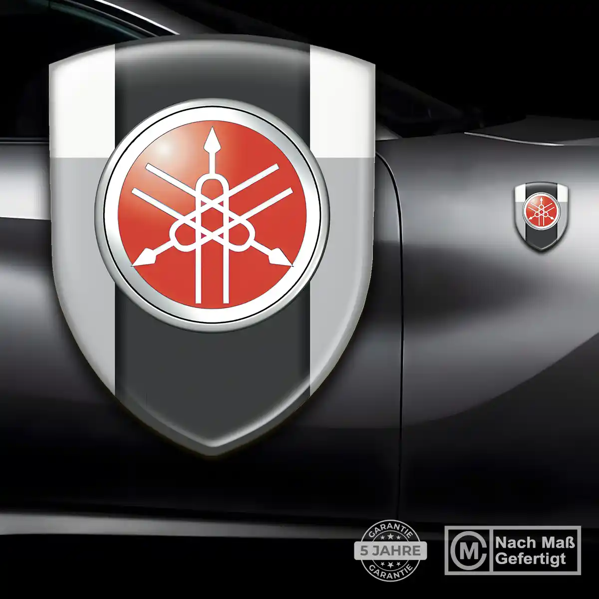 Yamaha Emblem Wappen Überzeugende Qualität