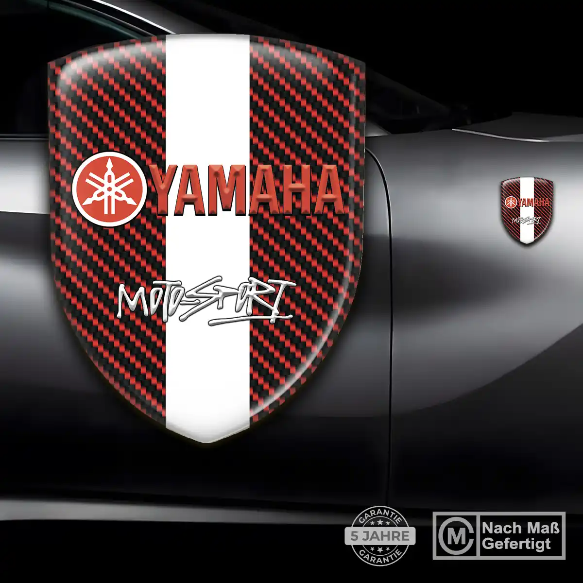 Yamaha Emblem Wappen Edles Design