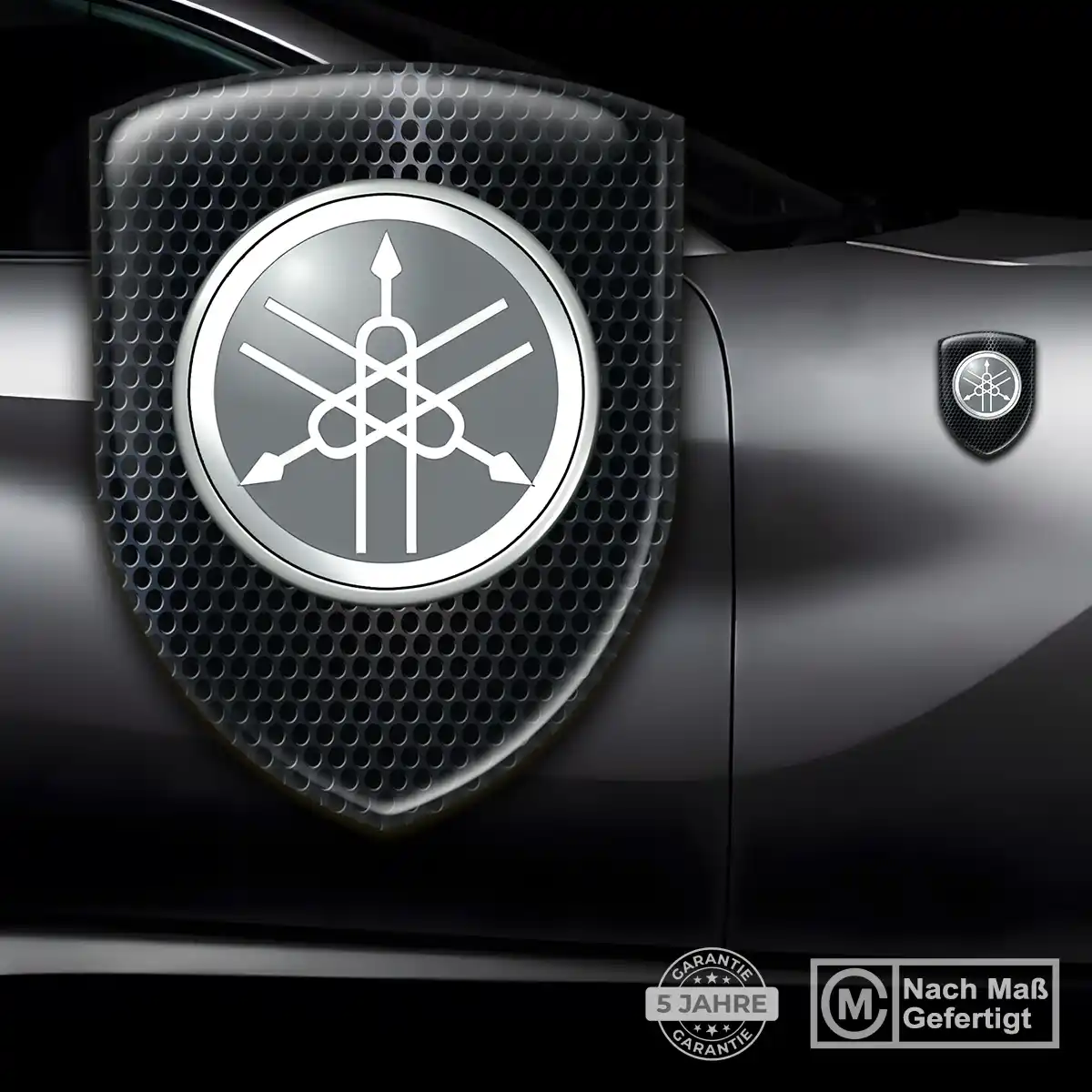 Yamaha Emblem Wappen Exterieurdesign