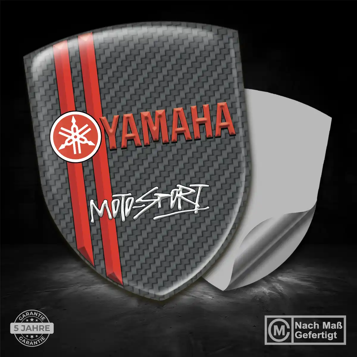 Yamaha Emblem Wappen Höchste Qualität