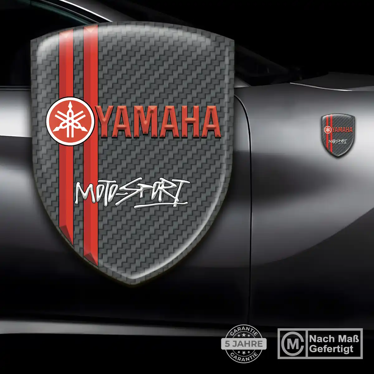 Yamaha Emblem Wappen Höchste Qualität